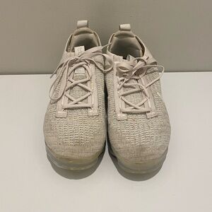 Nike Air VaporMax 2021 Flyknit Shoes Womens Size 7.5 Phantom Running DJ9975-001